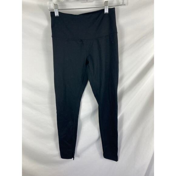 Zella Black Ankle Slit Legging Size Small - Picture 1 of 3